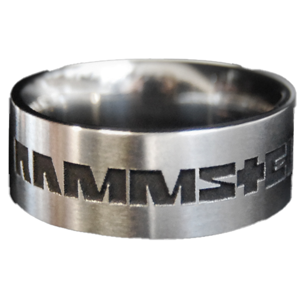 ラムシュタイン　公式リング Sterling Silver Ring “Rammstein” | Rammstein-Shop