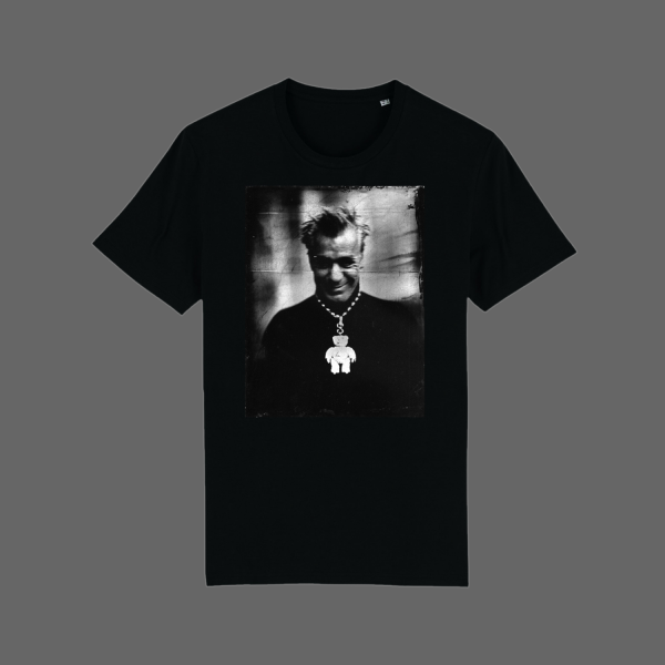 Tシャツ・カットソー [READY4NEXT] TeddyBear Artwork short sleeved Tshirt(BLACK) Amazon.com: Teddy Bear Cool Listening to Music Printed