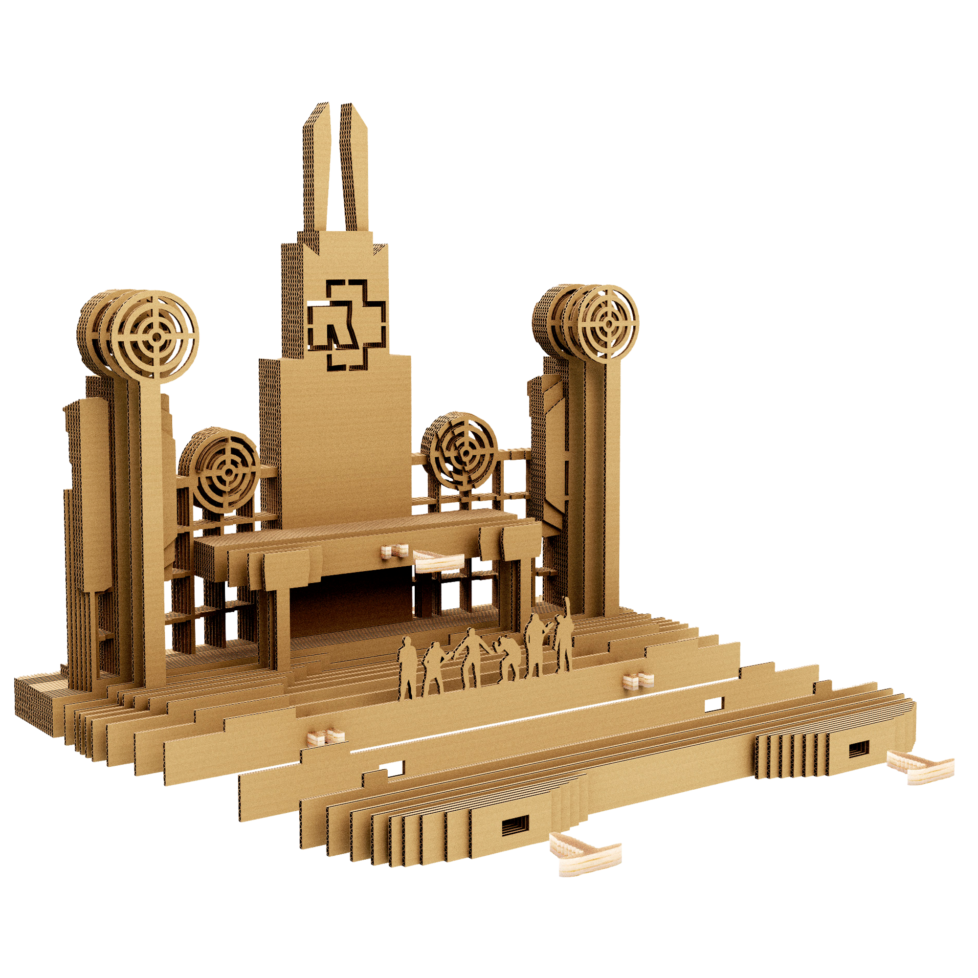 3D Puzzle ”Stadium stage” | Rammstein-Shop