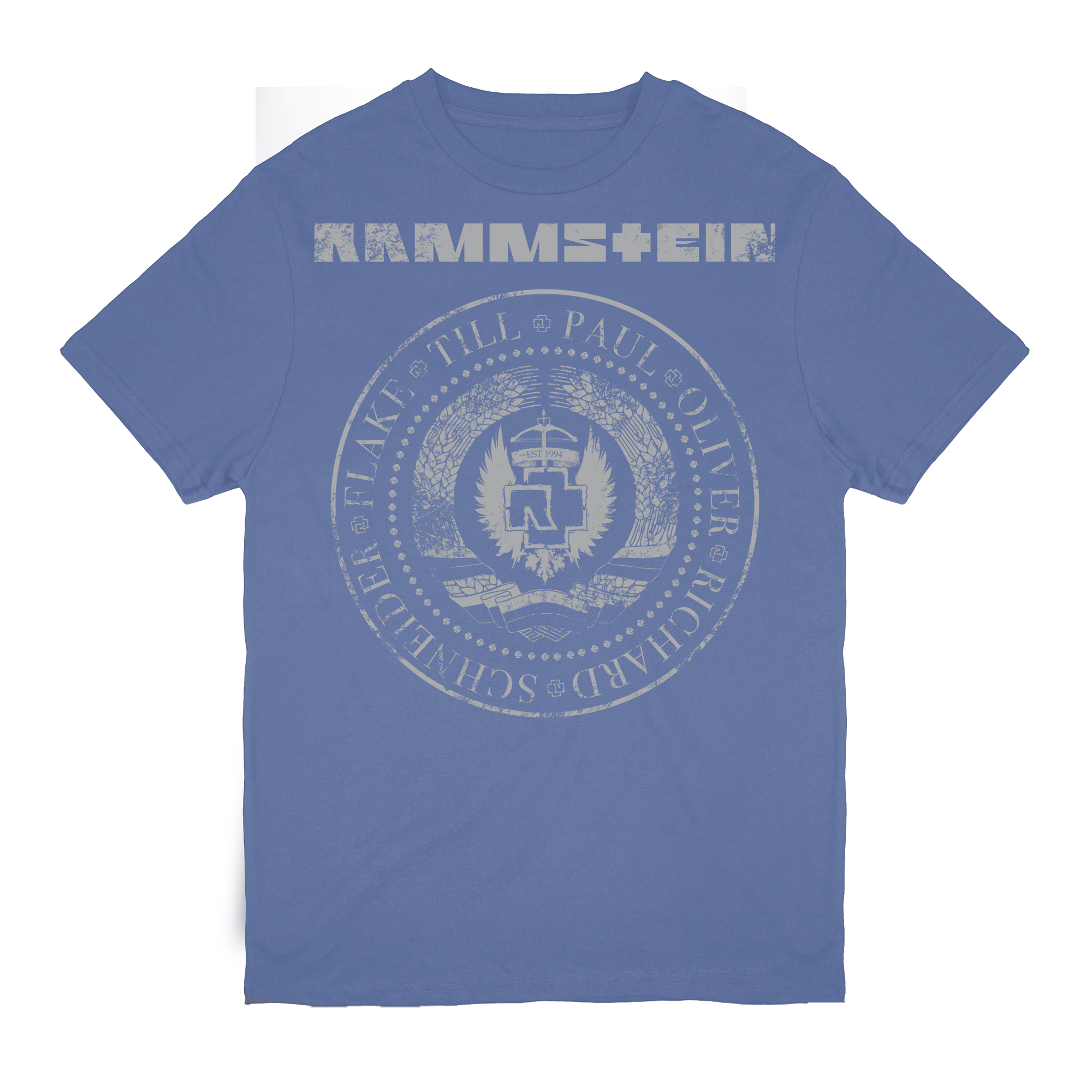T-Shirt ”EST. 1994” vintageblue | Rammstein-Shop