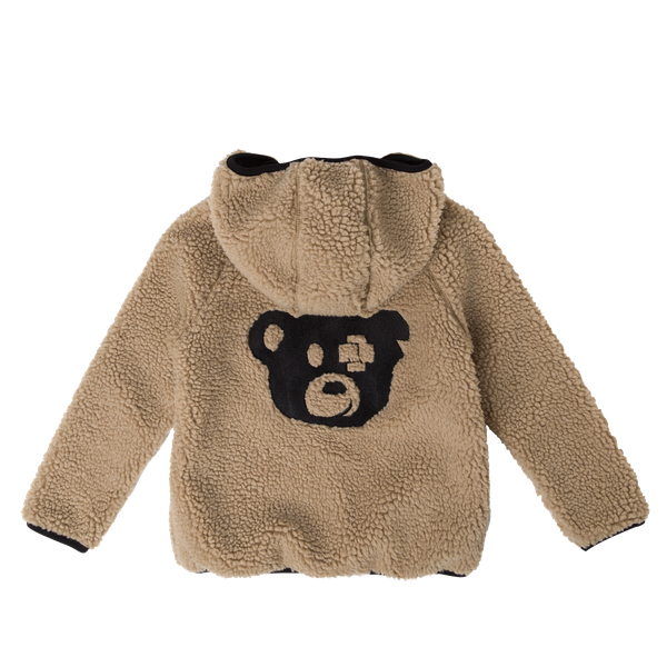 【 VINTAGE 】 Teddy Jacket Vintage 90s Teddy Sherpa Full Zip Jacket Womens Size M Pink