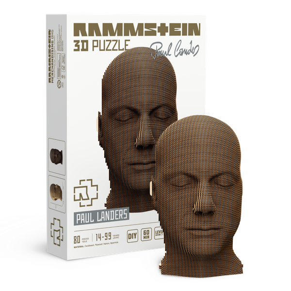 3D Puzzle ”Till Lindemann” Bust | Rammstein-Shop