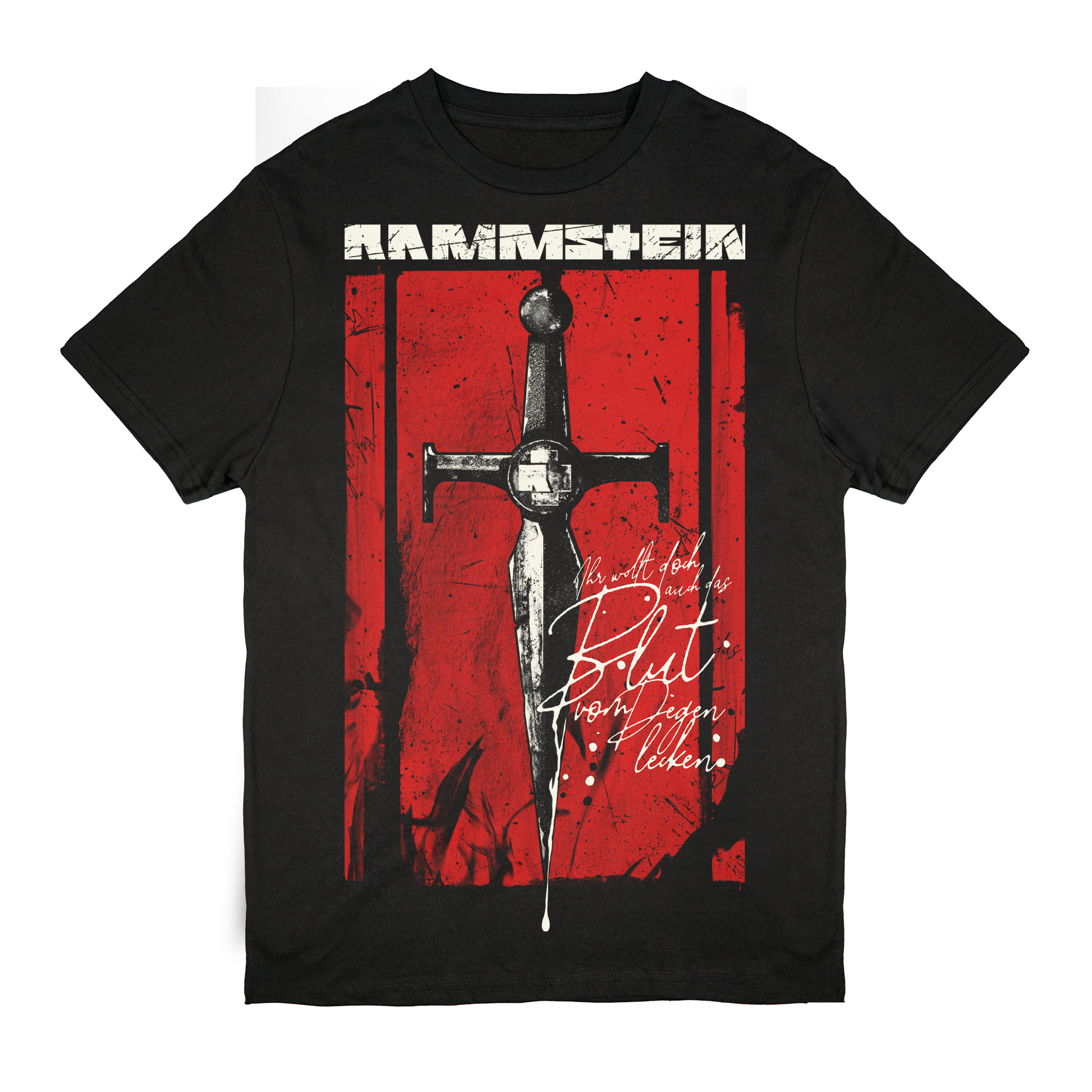 T-Shirt ”Bett in Flammen” | Rammstein-Shop