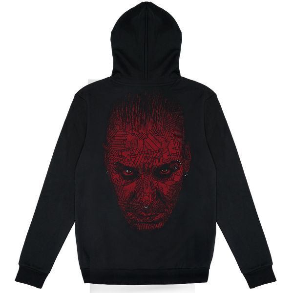 TL Men's Hoodie ”Roter Kopf” | Rammstein-Shop