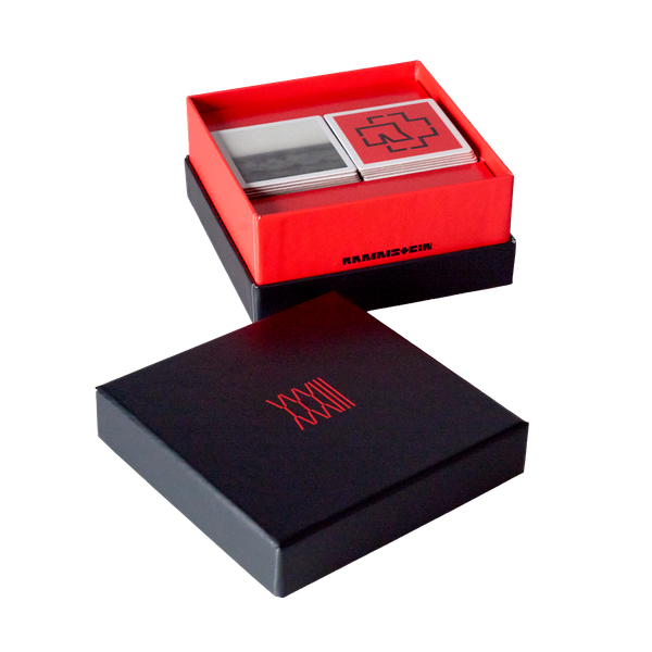 Memo playing cards ”XXXIII” | Rammstein-Shop