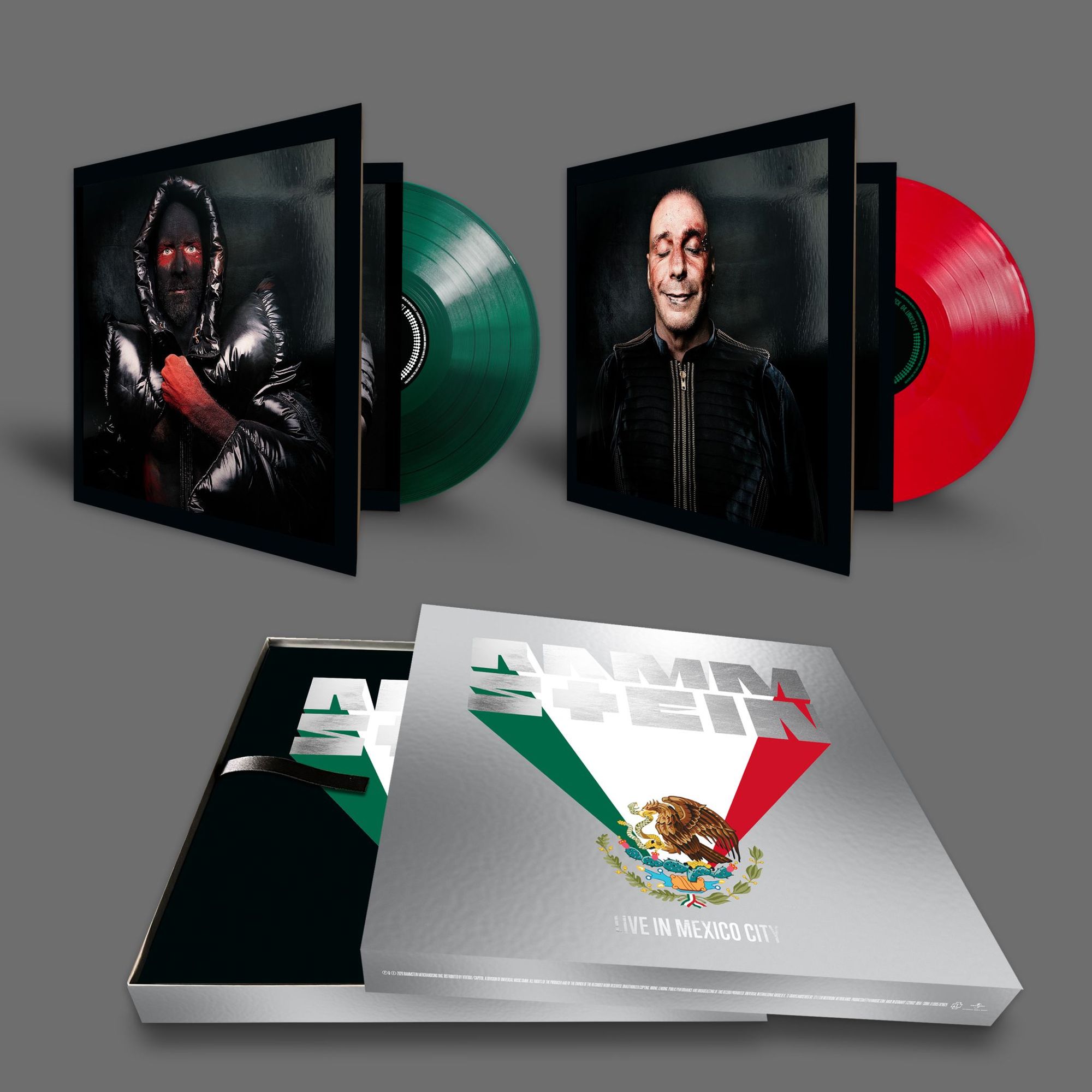 Rammstein ”Live in Mexico City”, 4 LP Coloured Edition | Rammstein