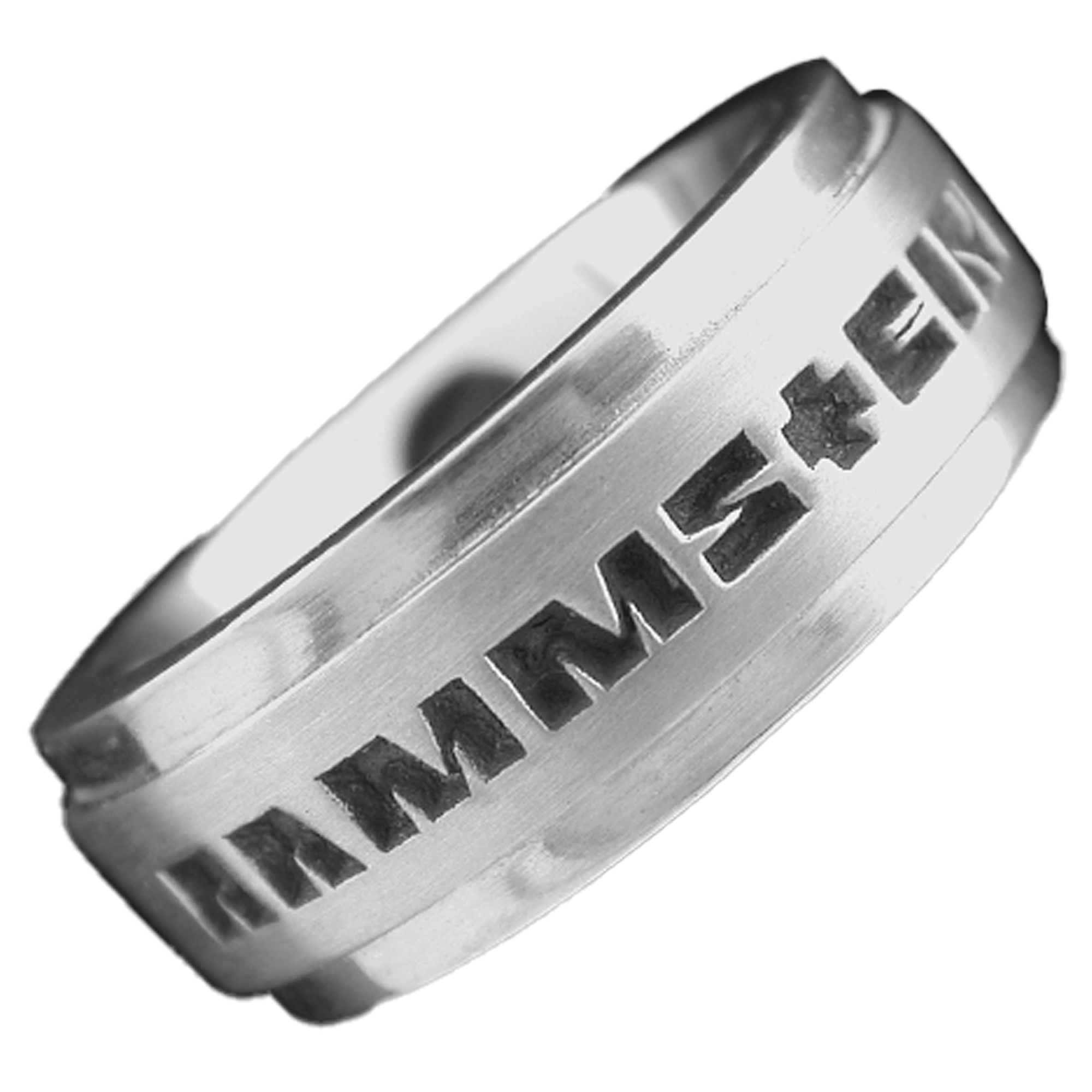 ラムシュタイン 公式リング Sterling Silver Ring “Rammstein” | Rammstein-Shop