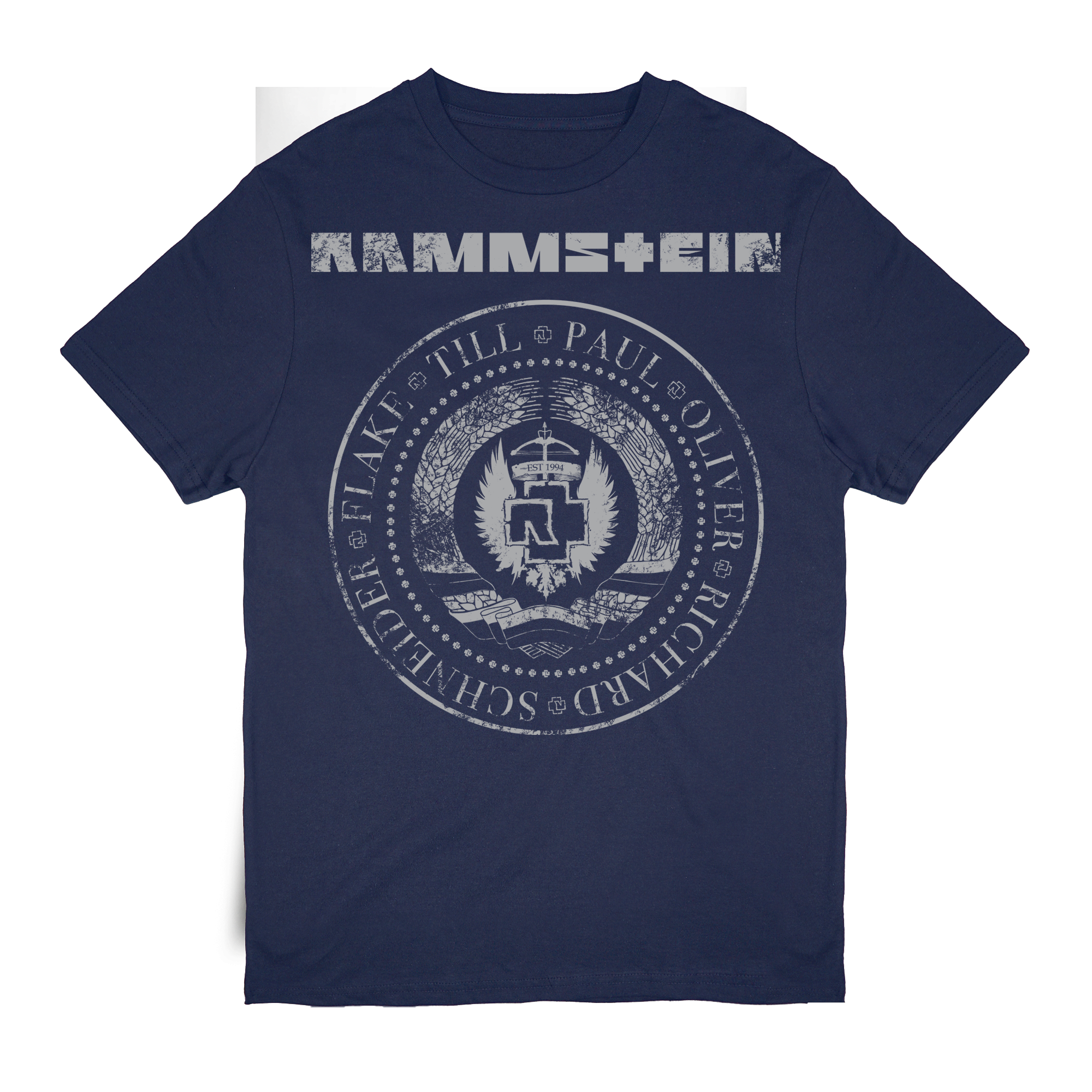 90s 1994s official Rammstein t-shirt y2k