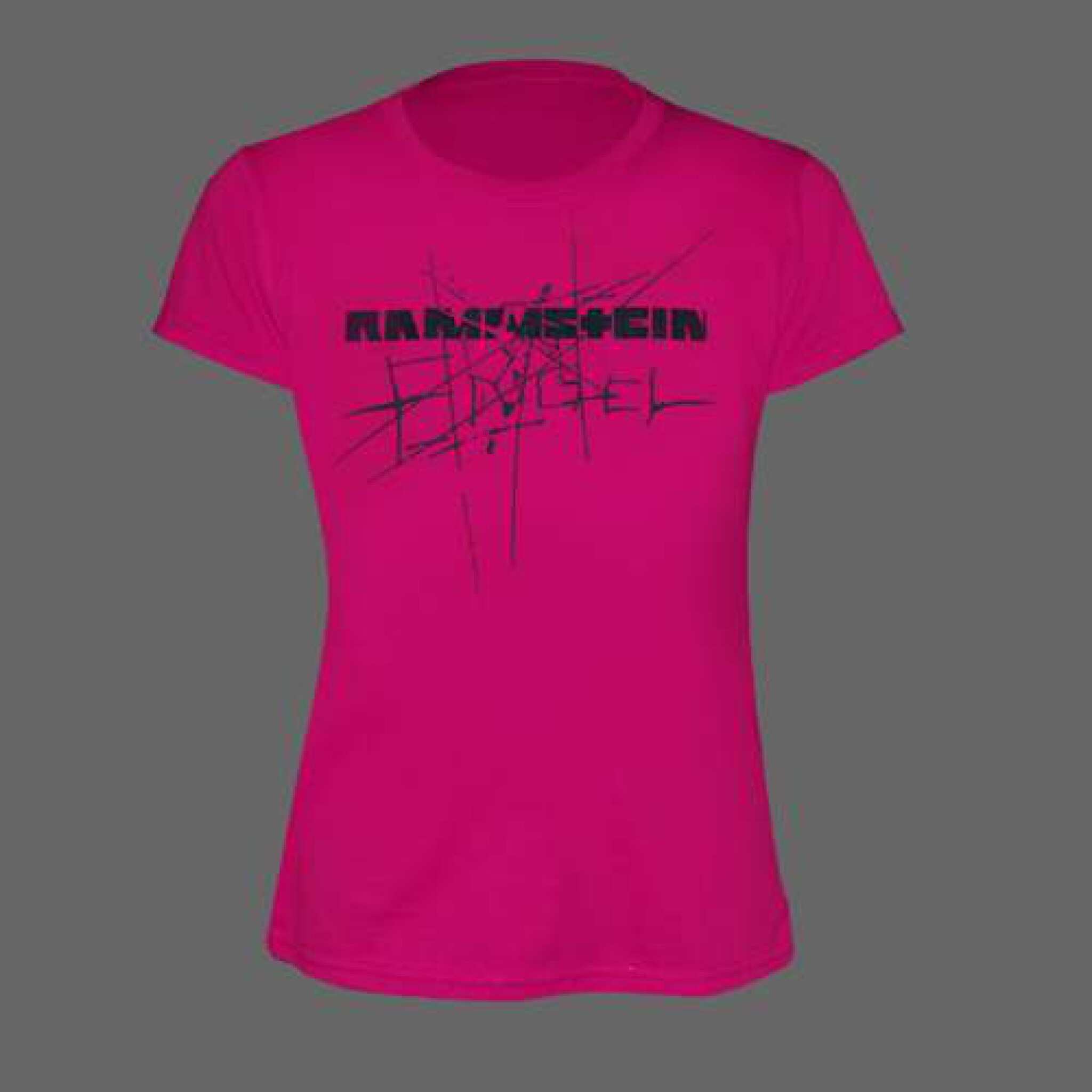 angre Menda City Utilgængelig Kids T-Shirt for Girls ”ENGEL” *berry* | Rammstein-Shop