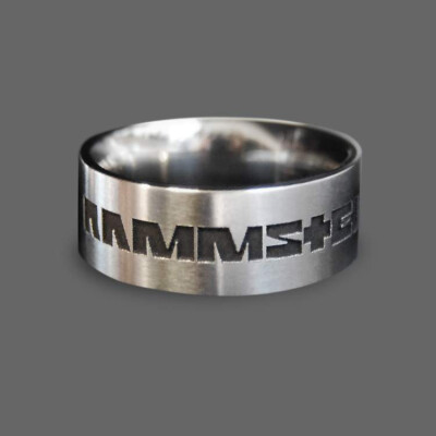 Stainless Steel Ring Schwarz