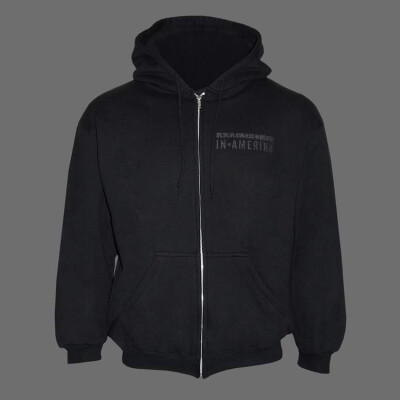 Rammstein hoody-sideprint negro