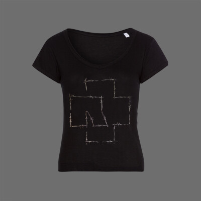 camiseta rammstein mujer