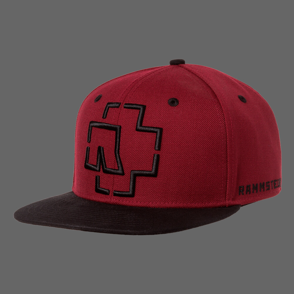 Tilbagetrækning Spiritus morfin Snapback Cap *bordeaux* | Rammstein-Shop