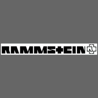 Pegatina para coche “Rammstein + Logo”