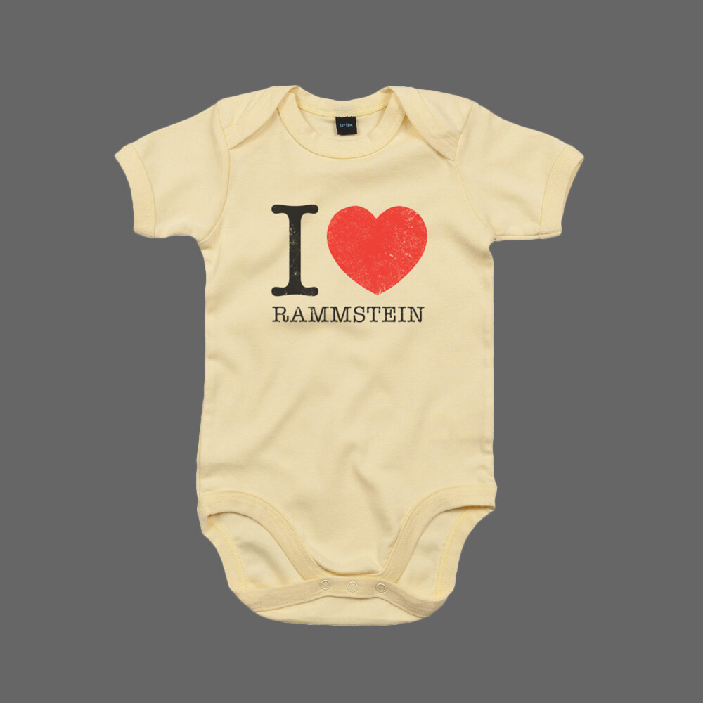 short-sleeved ❤️ Rammstein” yellow* | Rammstein-Shop