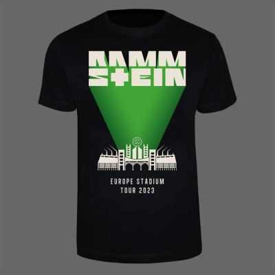 Rammstein europe stadium tour t shirt on sale