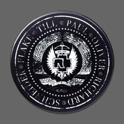 Rammstein small Écusson Patch en fer brodé sur accessoire Souvenir