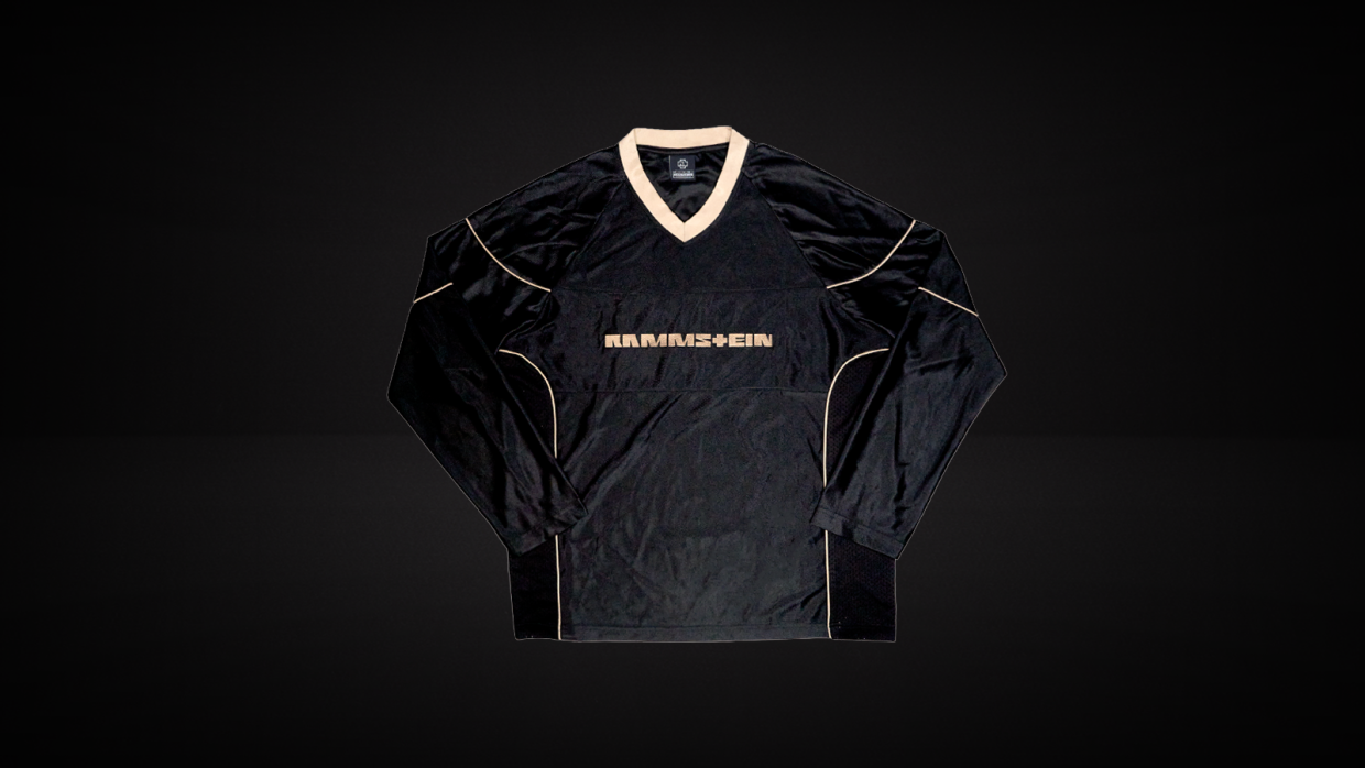 Rammstein Fiaschetta Tascabile In Acciaio Inox, Merch Ufficiale Della Band, Dimensioni 88x28x10mm